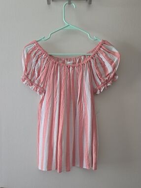 Max Studio Puff Sleeves Top S